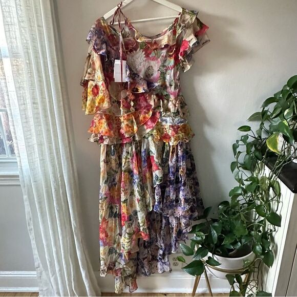 Zimmermann Wonderland Flouce Dress - Picture 2 of 15